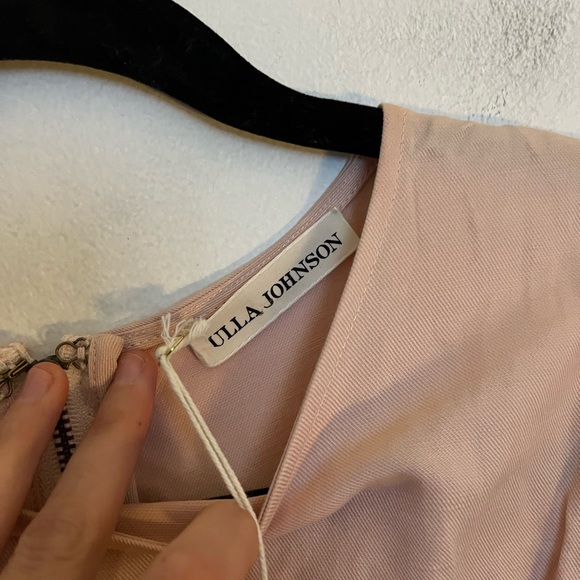 NWT Ulla Johnson Otille Dress Lace Up Front Pink Size 2 - Picture 6 of 13